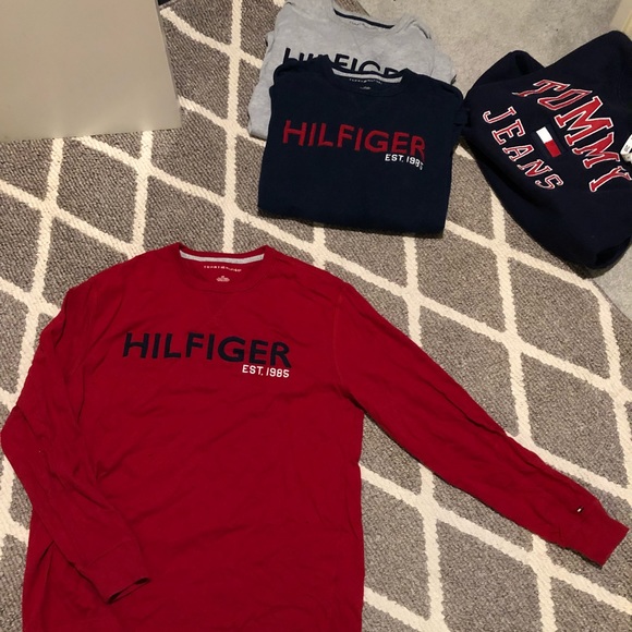 Tommy Hilfiger used long sleeve Bundle Size Large - Picture 4 of 8